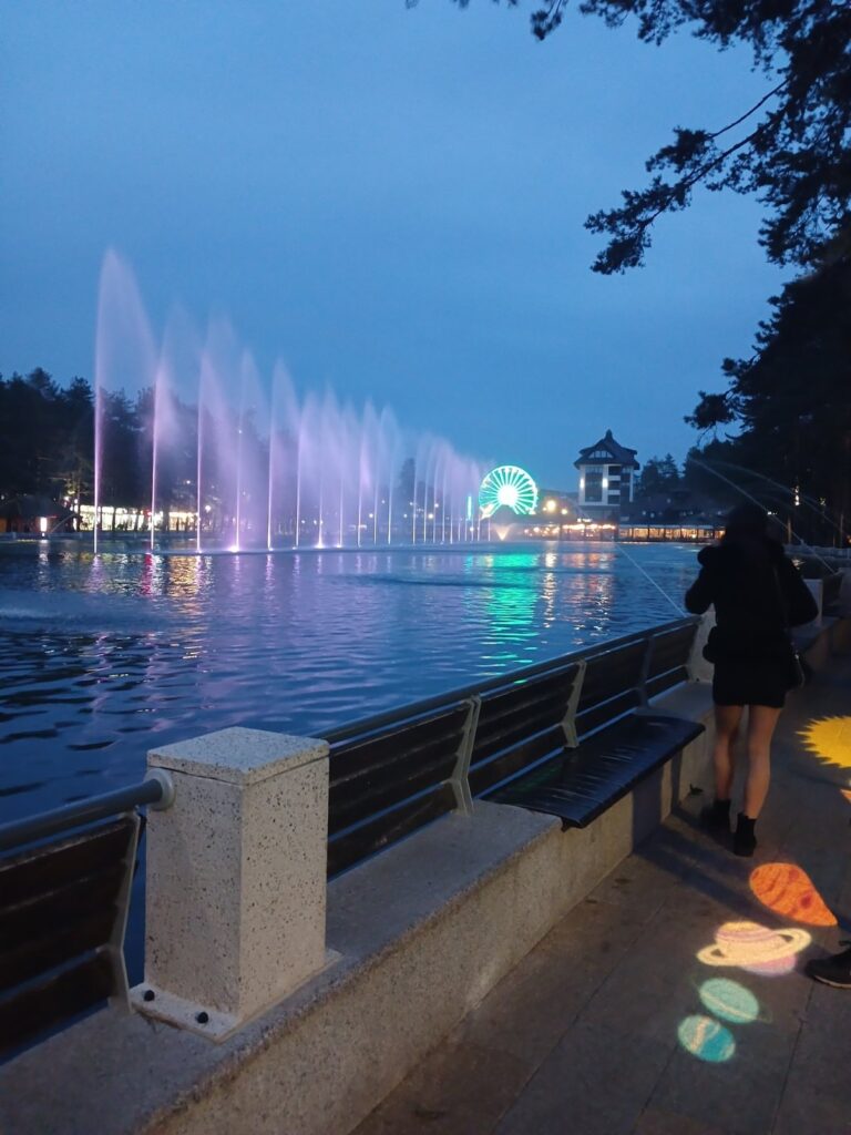 zlatibor, veče, jezero