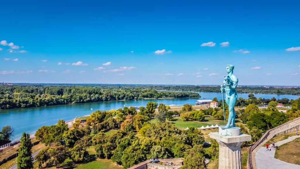 Beograd, sunčano toplo prolećno vreme