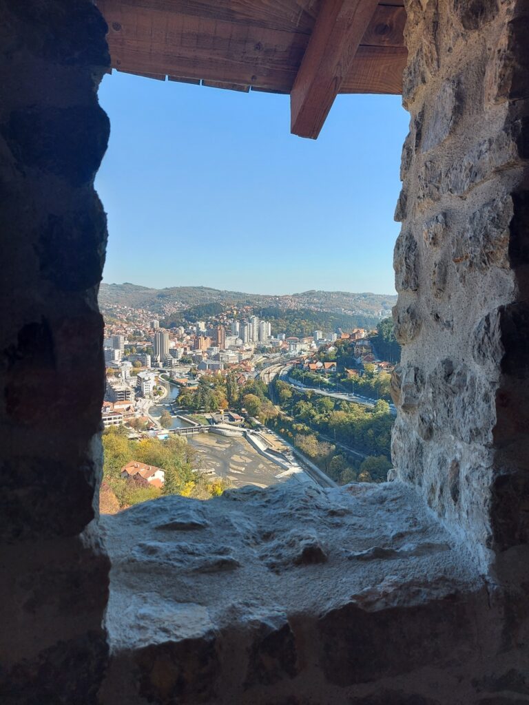 Pogled sa Starog Grada na Užice