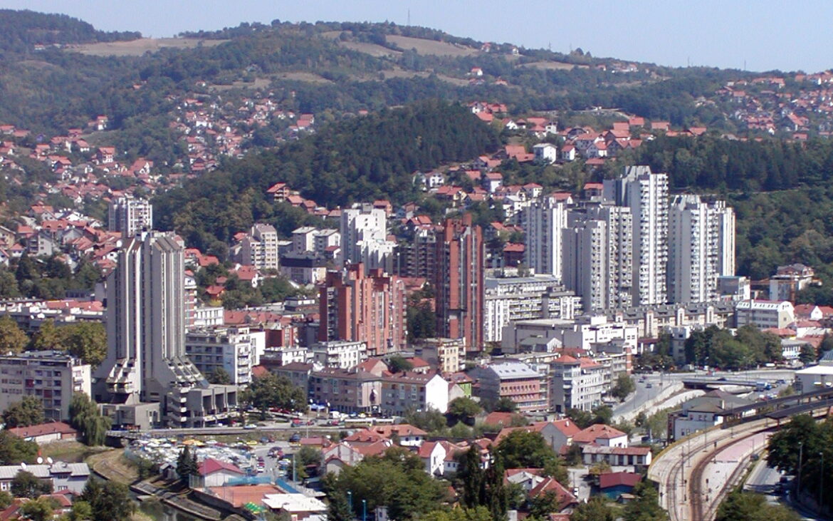 Majstor biciklističke dostave iz Užica, grad užice