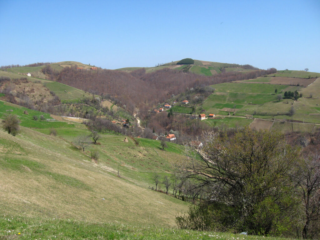 Selo rebelj, zapadna Srbija
