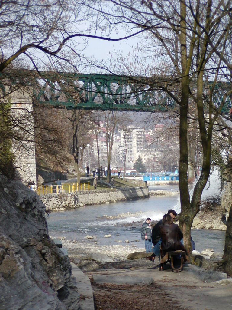 Plaža, šetalište u Užicu