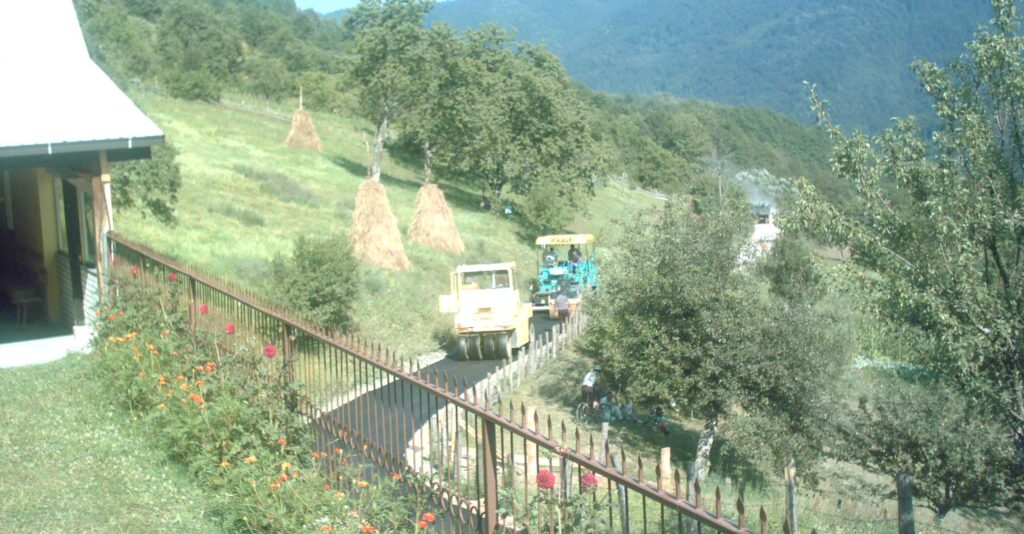 Rekonstrukcija putne infrastrukture, asflatiranje puta, Lunovo selo