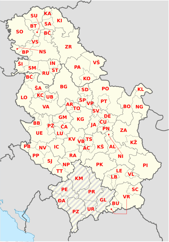 registracije kompletan