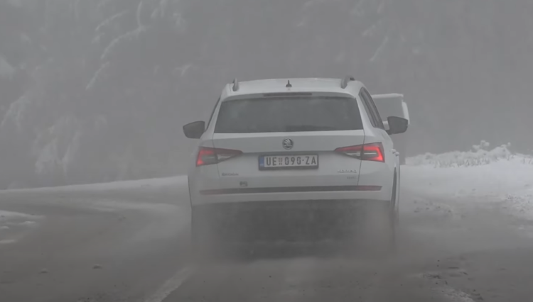 Zimski uslovi na planinskim putevima