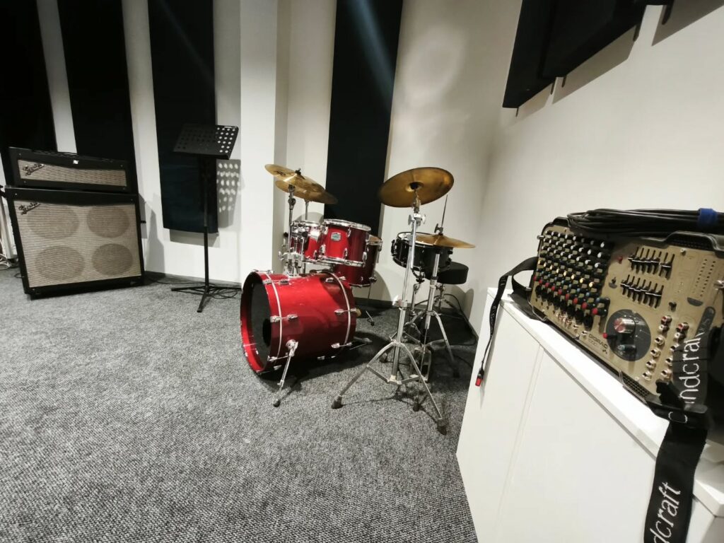 Muzički studio u Gradskom kulturnom centru Užice
