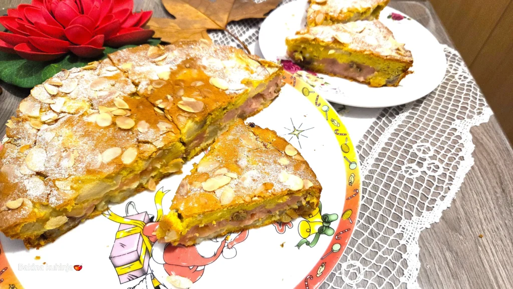 Najbolji kolac sa jabukama i pudingom - Tradicionalni recept za savršen domaći kolač 3 Najbolji kolac sa jabukama i pudingom