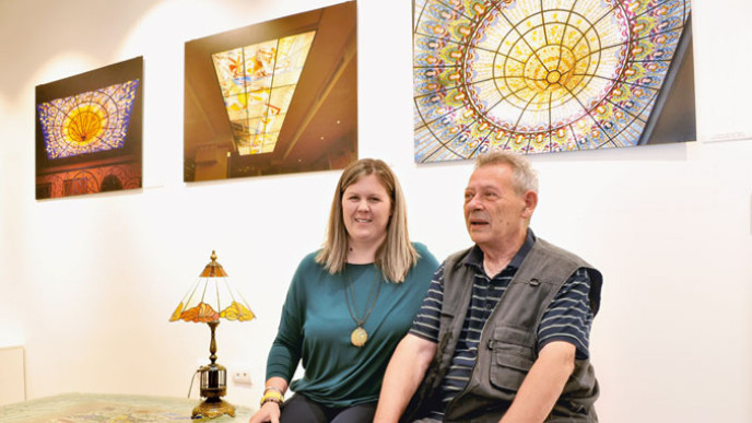 Velimir Veljo Tošanić: Majstor vitraža koji je Zlatibor pretočio u staklo 2 Velimir Veljo Tošanić