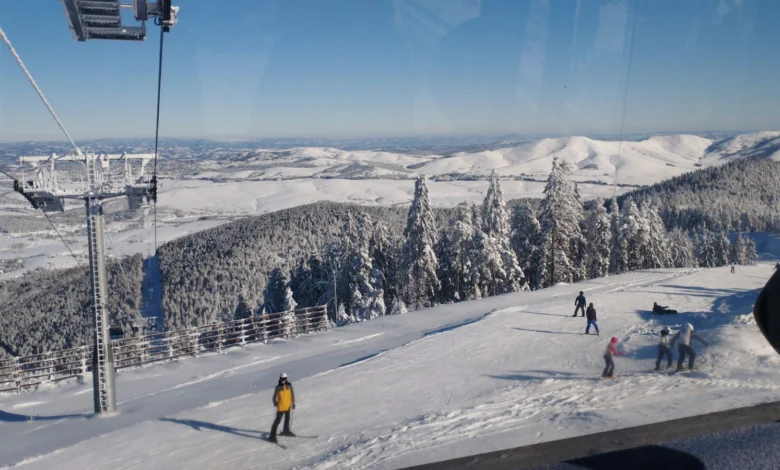 Gondola do Ski centra Tornik