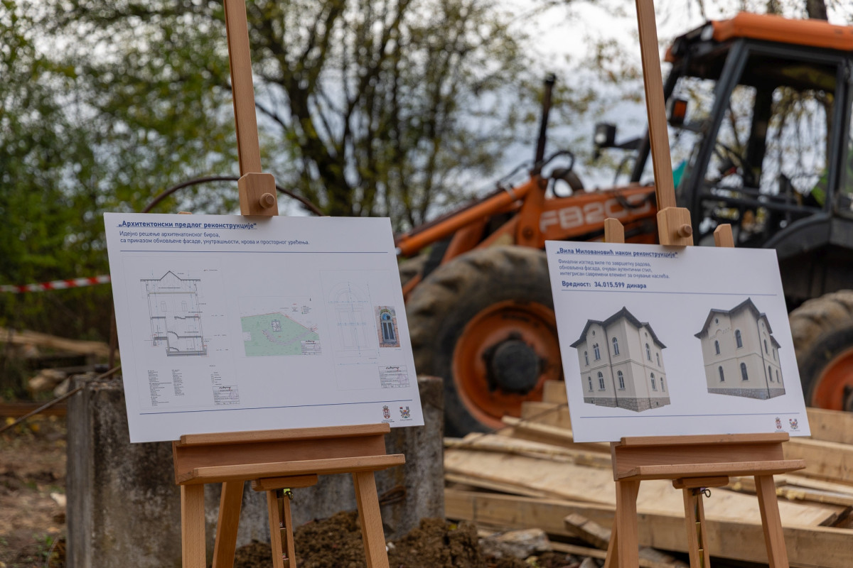 Vila Mihaila Milovanovića u Ribaševini: Kulturna renesansa i završetak gradnje replike 2 Vila Mihaila Milovanovića u Ribaševini